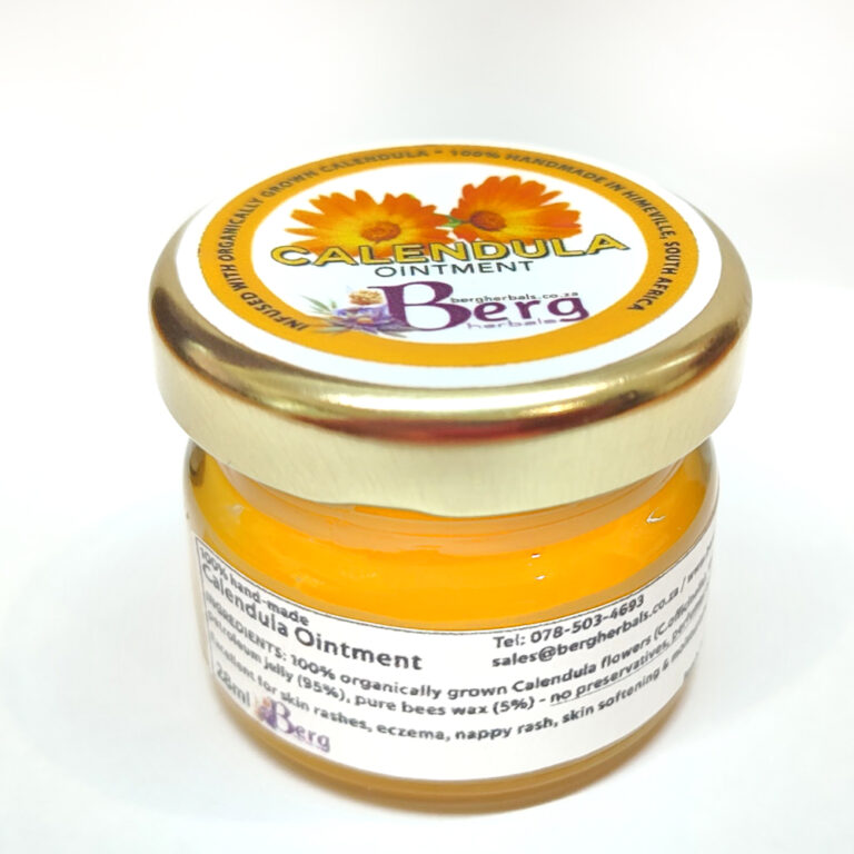 Calendula Herbal Ointment Salve • Made in South Africa • HIGH POTENCY