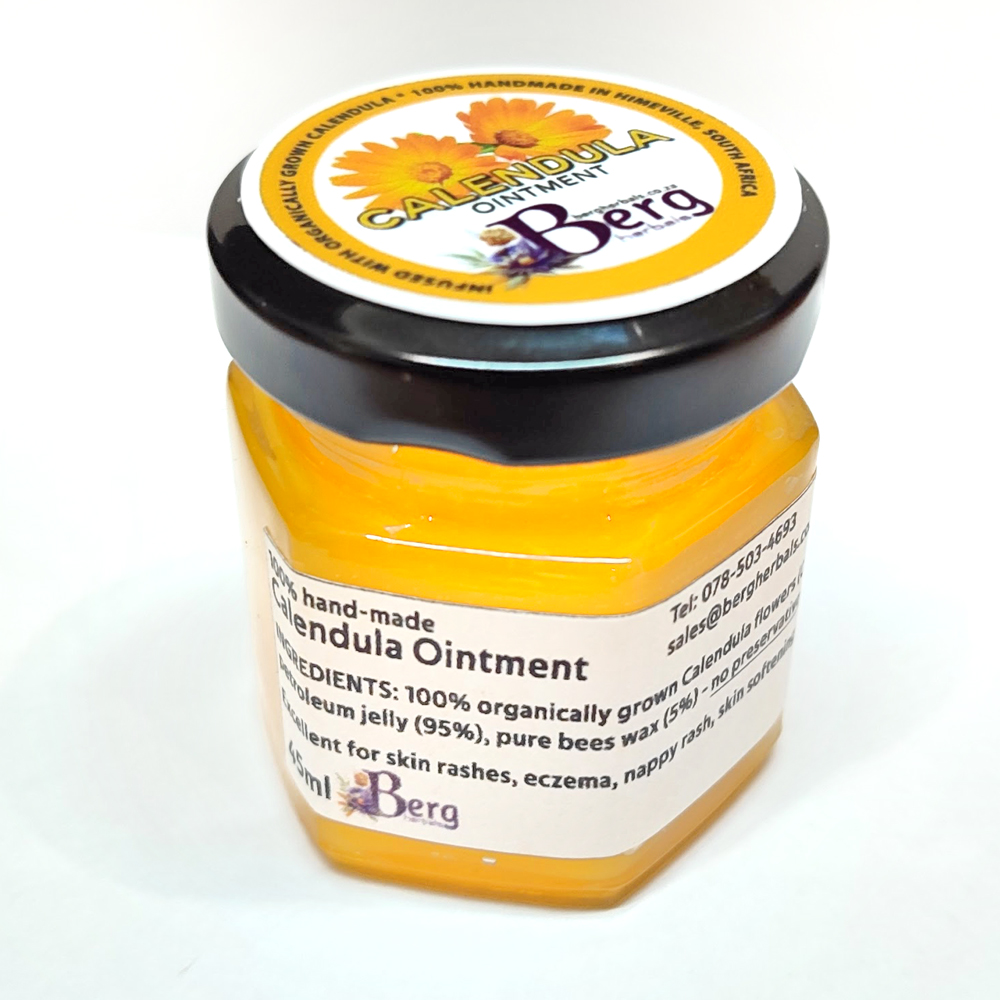 Calendula Herbal Ointment Salve • Made in South Africa • HIGH POTENCY